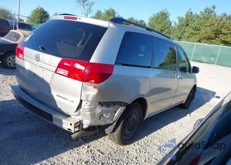 2004 Toyota Sienna Le from USA, damaged, VIN 5TDZA23C64S113072